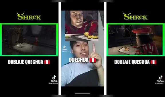 “Shrek”: escena de la tortura a la galleta de jengibre traducida en quechua se viraliza