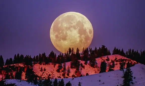 Superluna de fresa 2022: ¿cuándo y a qué hora se verá esta gran luna llena?
