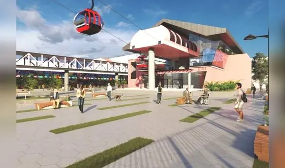 ¿Qué distritos conectará el teleférico anunciado por Rafael López Aliaga?