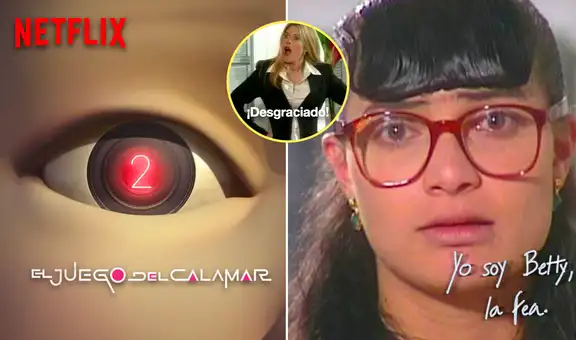 “El juego del calamar 2” es oficial, pero fans piden que no quiten “Betty, la fea” de Netflix