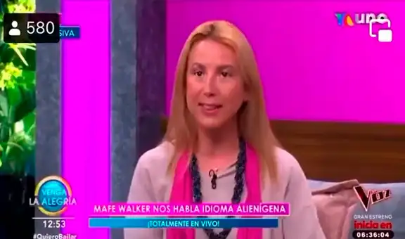 ¿Quién es Mafe Walker, la mujer que se volvió viral por hablar el ‘idioma alienígena’? 