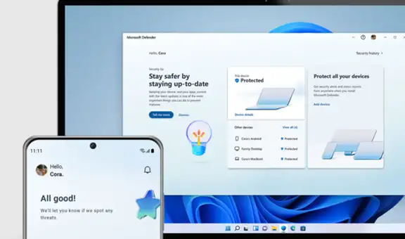 Microsoft lanza la app de su antivirus Defender para móviles iOS y Android