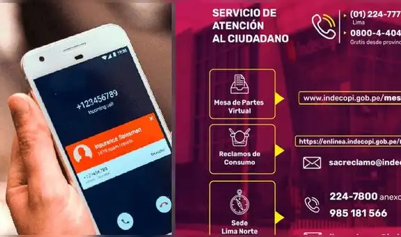 Indecopi: ¿cómo puedo denunciar a las empresas que llaman insistentemente sin consentimiento? 