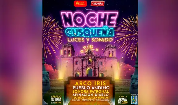 Cusco: Concierto de luces y sonido regresa a la Plaza Mayor con ingreso gratis