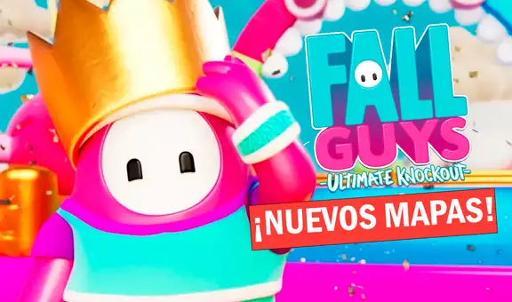 ¡Nuevos mapas! Fall Guys revela los escenarios disponibles en su versión gratuita