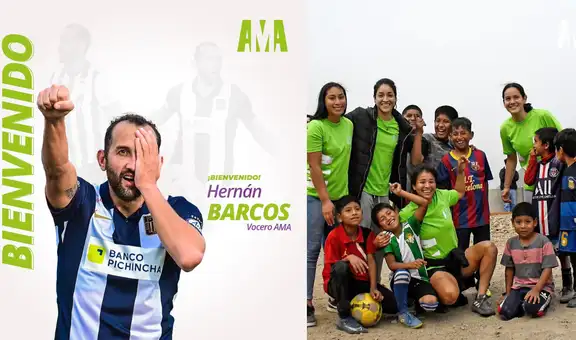 Hernán Barcos será el vocero de ONG que combate la pobreza en Perú