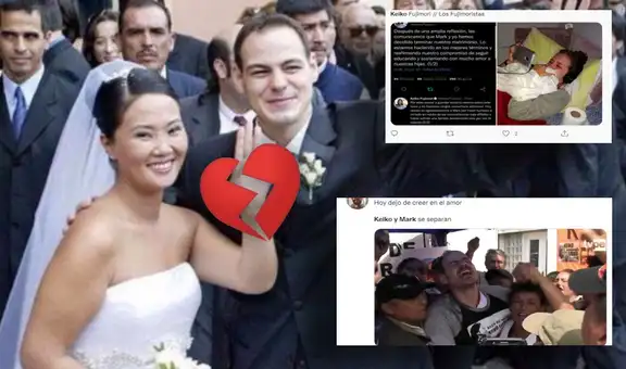 Keiko Fujimori se separa de Mark Vito: así reaccionaron los usuarios en Twitter tras la ruptura