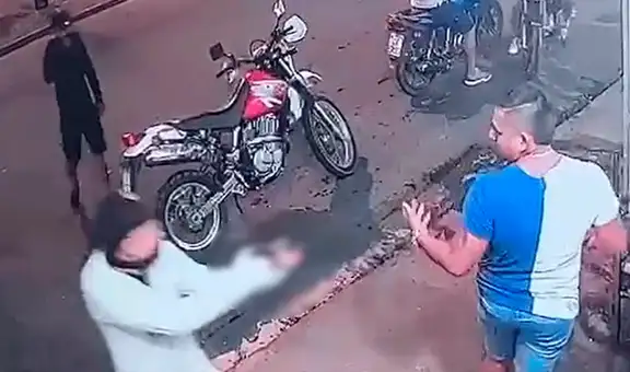 Ladrón asaltó a joven con un arma, pero murió tras rápida reacción de la Policía