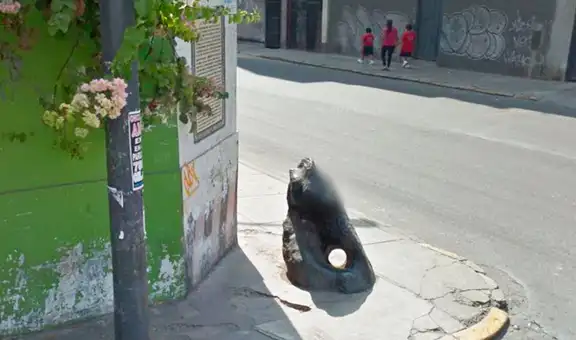 ¿La piedra del diablo? Conoce la historia detrás de la misteriosa escultura de Barrios Altos