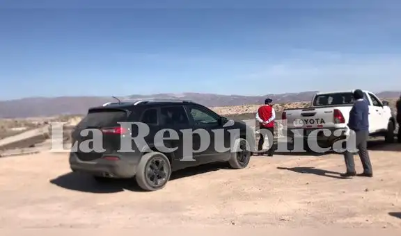 Congresista Alex Paredes viajaba en una camioneta sin placas