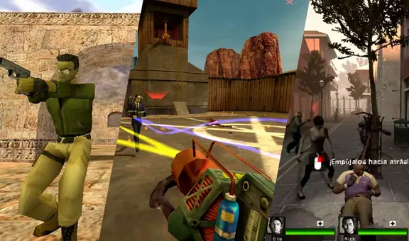 Half-Life, Counter-Strike 1.6 y los dos Left 4 Dead a menos de 5 soles en Steam