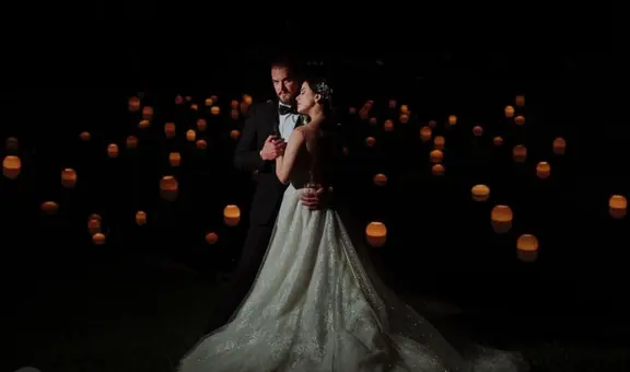 Karina Jordán y Diego Seyfarth celebran matrimonio religioso, ¿cómo fue la ceremonia?