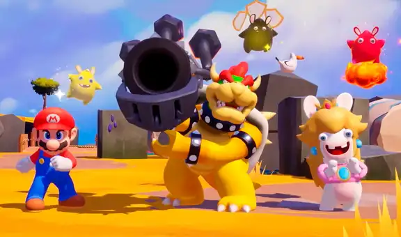Mario Bros y sus amigos llegan a Nintendo Switch con un divertido juego de pelea por turnos