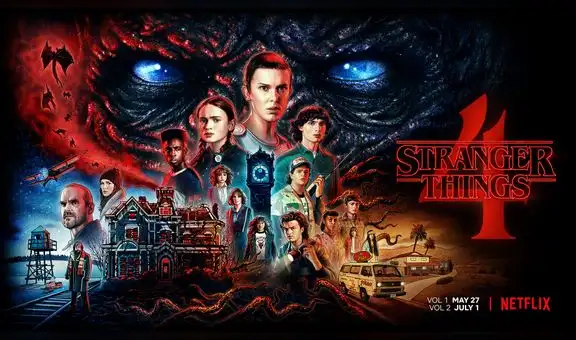 “Stranger things”, un éxito rotundo para Netflix: es el segundo título más visto del servicio