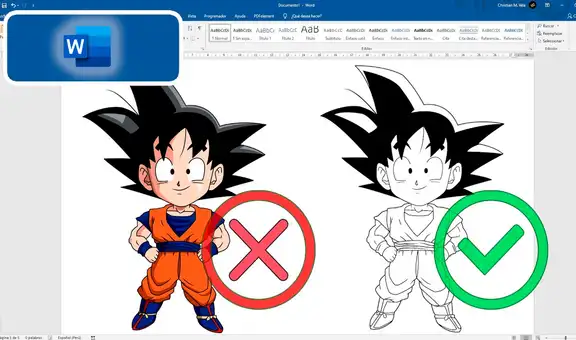 ¿Cómo quitar el color de una imagen para que un niño pueda usarla para colorear?