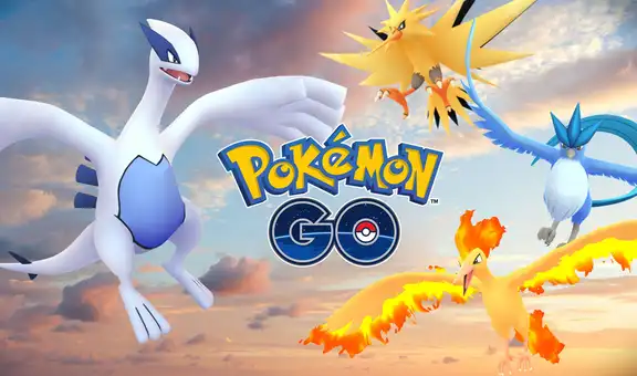 Pokémon GO: Articuno, Moltres y Zapdos regresan a las incursiones de 5 estrellas