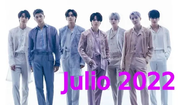 BTS, calendario julio 2022: actividades y estrenos de Bangtan