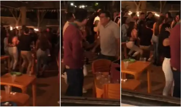 Peruanos reviven su infancia en discoteca realizando coreografía de la popular canción “Sapito”