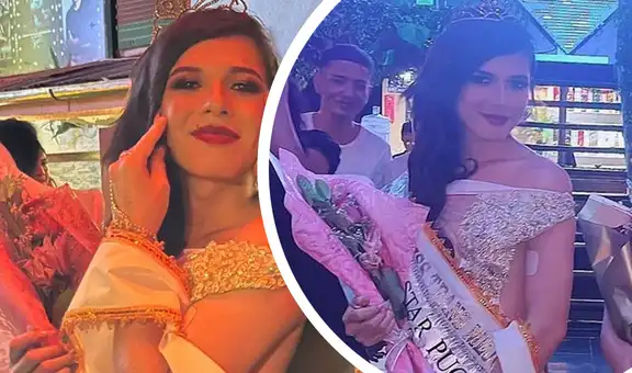 La Uchulú se corona como Miss Star Trans Pucallpa 2022