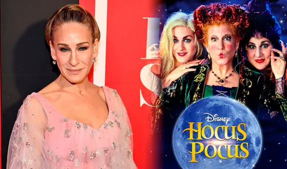 “Hocus pocus 2”:así es el look de Sarah Jessica Parker en el primer teaser