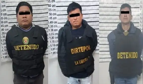 Trujillo: cae banda de presuntos extorsionadores Los Pulpos del J