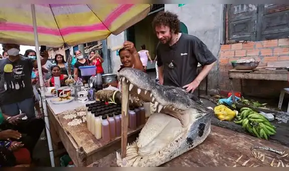 Luisito visita mercado de Iquitos y lo califica como el “más extraño” que ha visitado