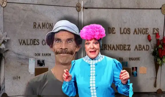 “El Chavo del 8”: ¿por qué la tumba de don Ramón está junto a la ‘Bruja del 71′?