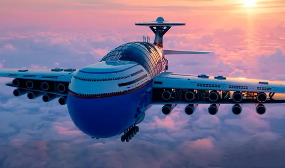 Sky Cruise: ¿cómo sera el primer crucero volador del mundo con espacio para 5.000 pasajeros?