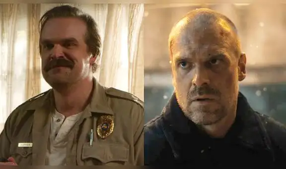 “Stranger things 4” y el cambio de Hopper: ¿cómo fue la transformación de David Harbour?