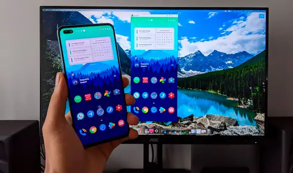 El truco para transmitir gratis la pantalla de tu celular en tu computadora