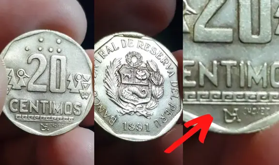 ¿Por qué una moneda de 20 céntimos puede llegar a valer hasta 50 soles?