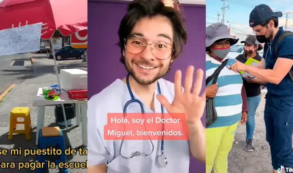Conoce a Miguel Padilla, el divertido médico que pasó de vender tacos a ser TikToker profesional