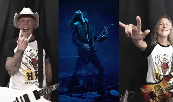 “Stranger things 4”: Metallica sorprende al unirse a la fiebre por “Master of puppets” luego de hacerse viral