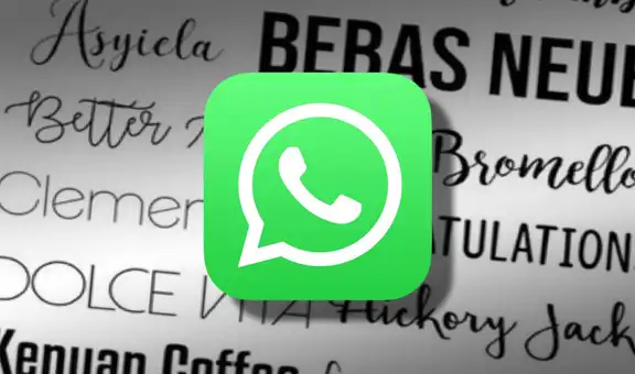 WhatsApp: así puedes cambiar el tipo la letra de tus mensajes antes de mandarlos