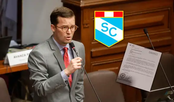 Congresista Alejandro Cavero solicitó a Sporting Cristal no participar en la Copa Evo