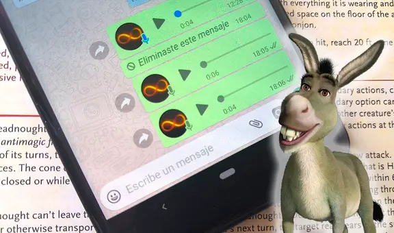 WhatsApp: ¿cómo mandar audios como el Burro de ‘Shrek’ y sin descargar apps extrañas?