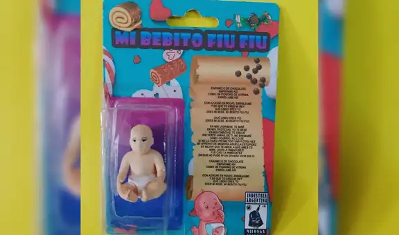 En Argentina ya empezó la comercialización de muñecos temáticos de “Mi bebito fiu fiu”