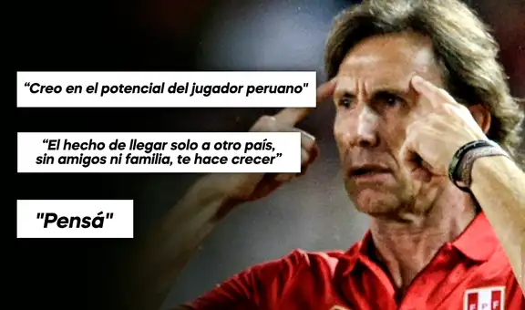 Ricardo Gareca y las frases que inmortalizó el ‘Tigre’ en su paso por la Selección Peruana 