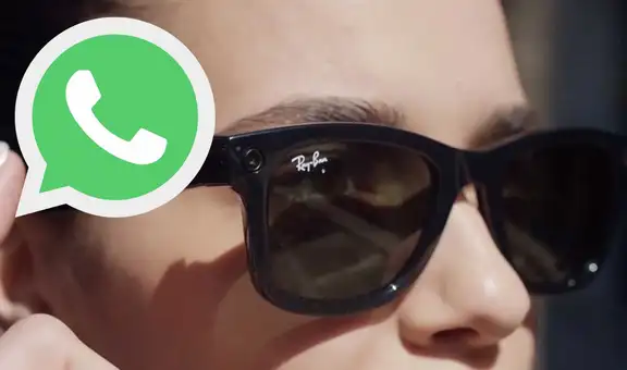 WhatsApp se podrá utilizar en las gafas inteligentes de Meta
