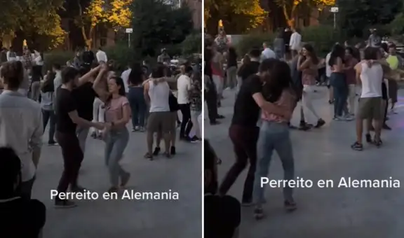Alemanes intentan bailar reguetón, pero solo logran hacer pasos de salsa y bachata