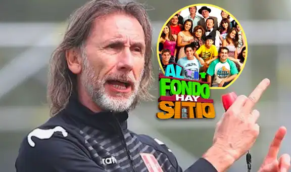 Gareca y la vez que actor de “Al fondo hay sitio” ‘se postuló’ para interpretarlo en el cine