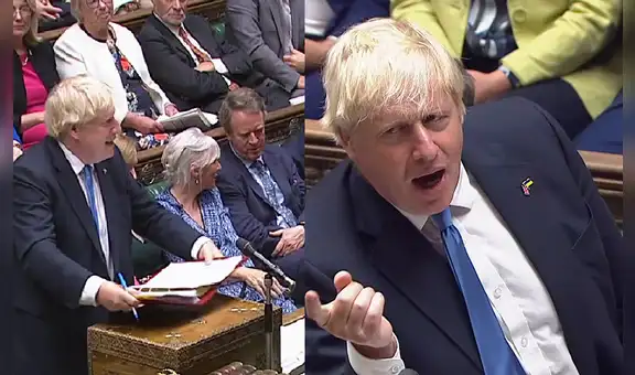 “Hasta la vista, baby”: así se despidió Boris Johnson del Parlamento británico