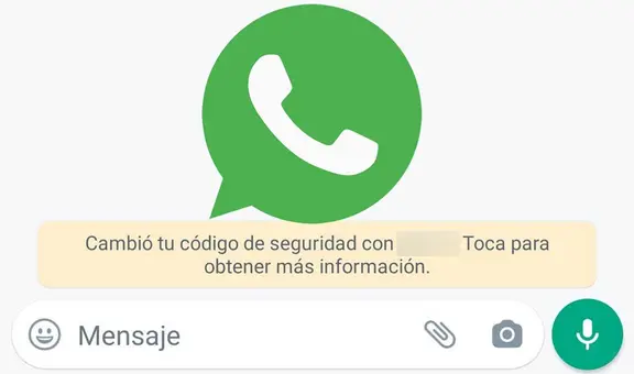 ¿Por qué te sale en WhatsApp “cambió tu código de seguridad”?