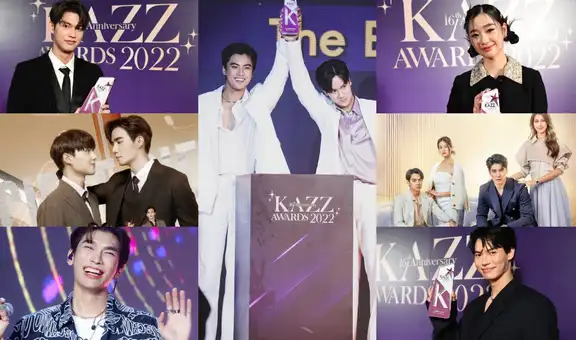 KAZZ AWARDS 2022 ganadores: Mew, Bright, Win, Zee, Nanon, Ohm y más triunfan en la gala