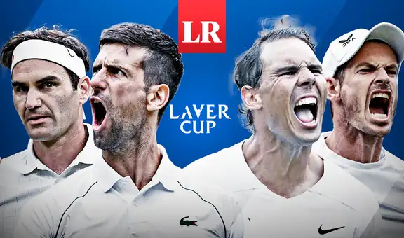 ¡El Big 4 completo! Federer, Nadal, Djokovic y Murray jugarán juntos en la Laver Cup