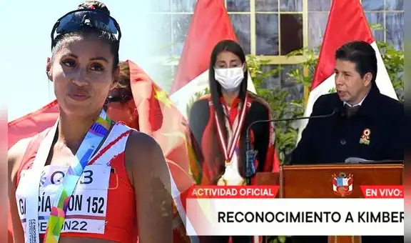 ¿'Climber’? Pedro Castillo confunde el nombre de Kimberly García durante homenaje en vivo