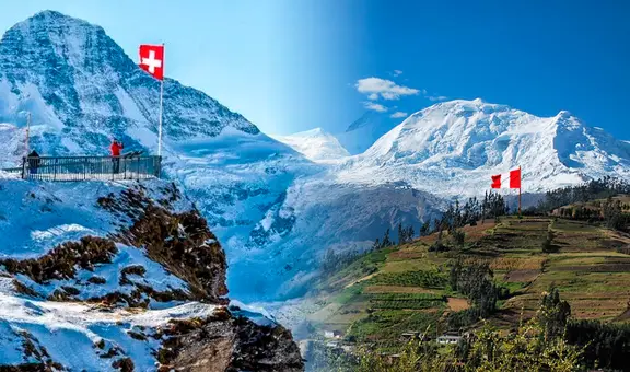 ¿A qué lugar se le conoce como la Suiza peruana y por qué?