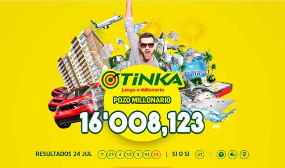 ¿Ganaste La Tinka?: revisa los resultados y números ganadores del miércoles 27 de julio | VIDEO 