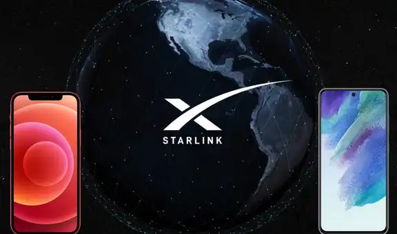 El internet de SpaceX Starlink llegaría a teléfonos iPhone y Android