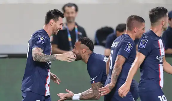 ¡Van por todo! Paris Saint-Germain goleó 4-0 al Nantes y se llevó la Supercopa de Francia